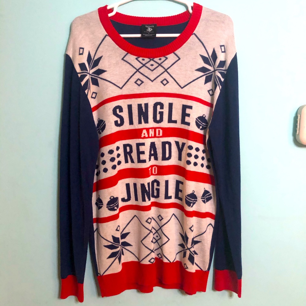 Christmas Sweater Single Ready to Jingle